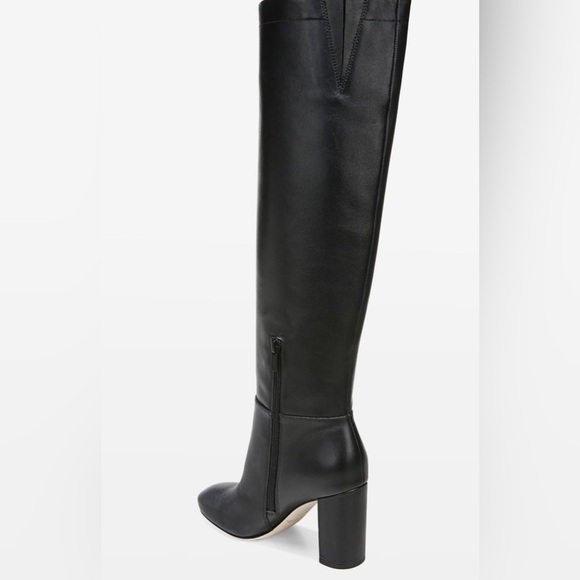 Vince "Bexley" leather knee boots - Black Leather- Size 8 - Picture 2 of 5